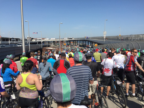 Five Boro Bike Tour - shared